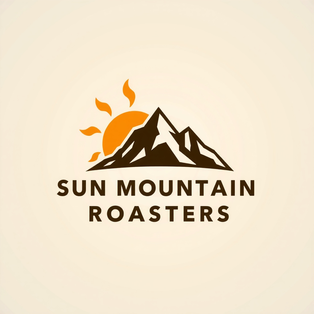Sun Mountain Roasters - Minimal style logo
